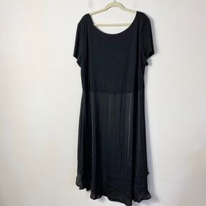 Ann Taylor LOFT plus women’s NWT black dress